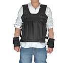 adjustable weight weighted vest training exercise empty self fill up 