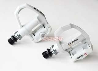 EXUSTAR Cycling Road Clipless Pedals E PR200 White  
