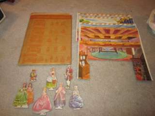 Remco Showboat playset 1960s complete Wizard of Oz Pinocchio 