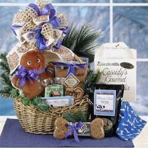   Holiday Gift Basket for Dogs  Basket Theme CHRISTMAS