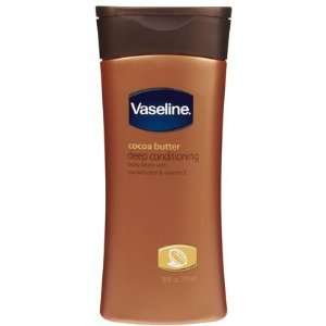 Vaseline Deep Conditioning Body Lotion, Cocoa Butter 10, oz (Quantity 