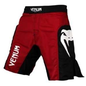  Venum Elite Fight Shorts   Red/Black