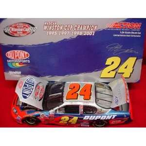  #24 Dupont Monte Carlo Victory Lap Winston Cup Champion Logo Special 