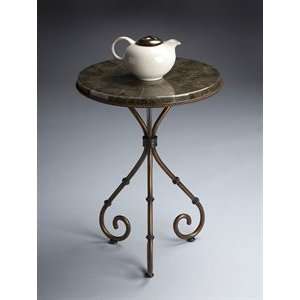  Butler Wrought Iron Metalworks Accent Table Patio, Lawn 